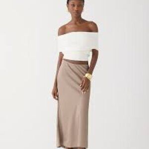 J. Crew Gwyneth Slip Skirt